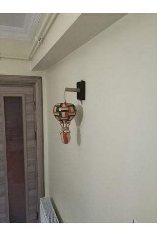 Dekoratif Hediyelik Led Işıklı Pilli Uçan Balon