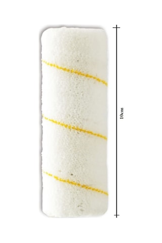 10 Adet Parmak Rulo Yedek 10 Cm Boya Rulosu Yedeği