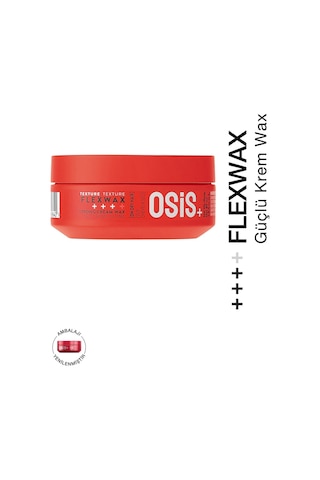 Schwarzkopf Osis Flexwax Ultra Güçlü Krem Wax 85 ML