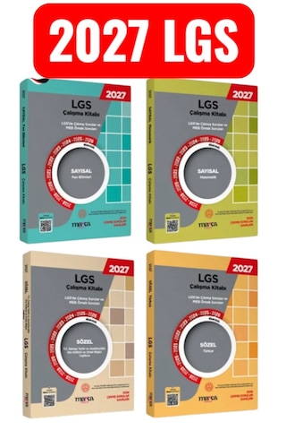 2027 8. Sınıf Lgs Çıkmış Sorular Ve Meb Örnek Soruları Çalışma Kitabı Full Set 2027 8. Sınıf Lgs Çıkmış Sorular Ve Meb Örnek Soruları Çalışma Kitabı Full Set