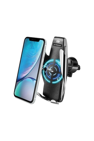 Linksmart Lsm01 Wireless Sensörlü Araç Şarjı + Telefon Tutucu