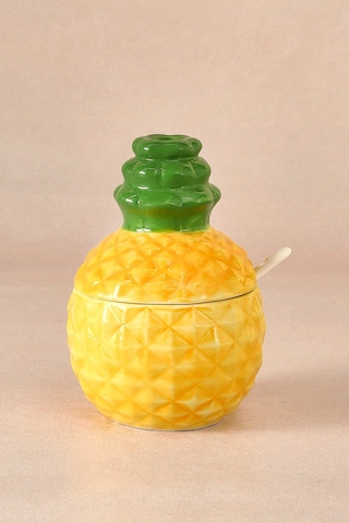 Karaca Pineapple Şekerlik 260 Ml Sarı