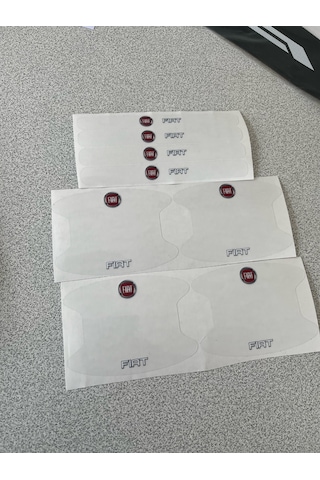 Fiat Marka Araçlar İçin Kapı Kolu Çizik Önleyici 8'li Set