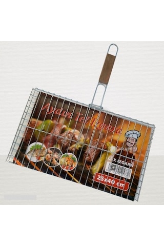 Ahşap Saplı Kalın Izgara 25x40 -60