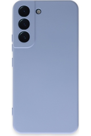 Samsung Galaxy Uyumlu S22 Kılıf Kamera Korumalı Içi Kadife Lansman Silikon Kapak