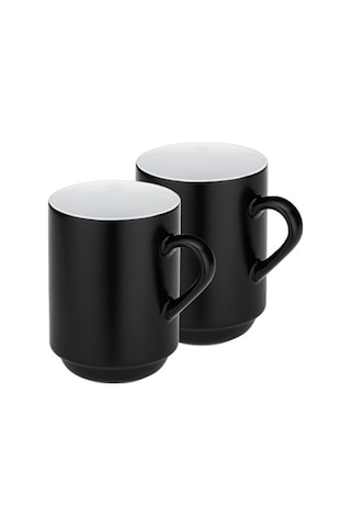 Kela 12756 Mattıa Kupa Seti 2li Siyah 300ml
