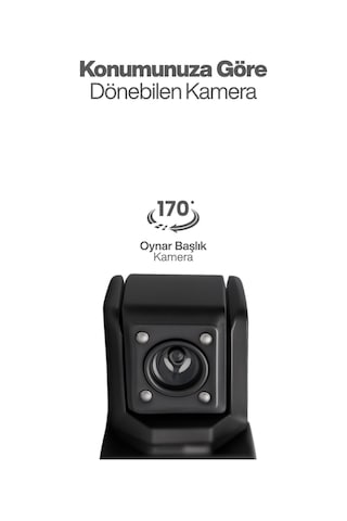 1080p Ön Arka Ve Araç İçi Kayıt Kamerası 3 Kamera Lens Hareket Algılama Park Yardım 3.16inç Ekran