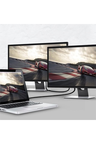 C1624bk-2m 8k Displayport 1.4 Kablo Siyah 8k 60hz, 4k 144hz, 1440p 240hz / 32.4gbps Bant Genişliği / 1.2 Dsc , Fe Standart