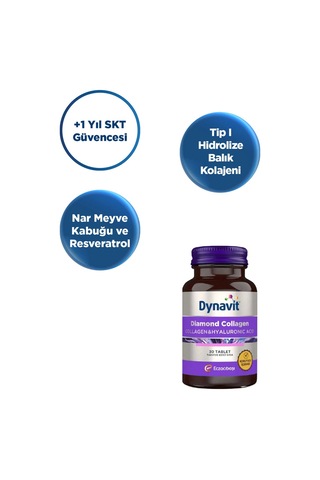 Dynavit Collagen & Hyaluronic Acid 30 Tablet