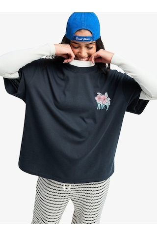 Roxy Talloversize Washed Kadın T-shirt-erjzt06081 Siyah