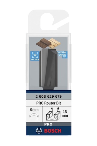 Bosch Pro 16x30 Mm Ahşap Düz Freze Ucu 2608629679