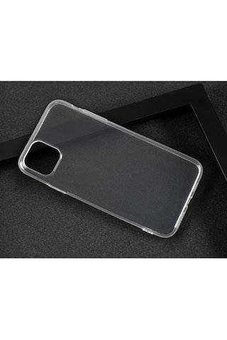 Apple iPhone Uyumlu 11 Pro Max Şeffaf Silikon Premium Kılıf