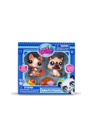 Littlest Pet Shop Minişler 2 Li Figür Seti S1 S00005264 Köpek Ve Kedi