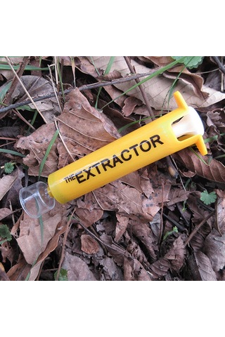 Leezsing Acil Durum Venom Çıkarıcı Seti - Dışarıda Yılan Arı Isırıkları İçin Vakumlu Tıkaç Abs Malzeme 12cm Pompa + Depolama Kutusu Sarı