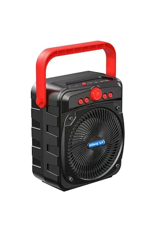 Kangvka Q53 Siyah Taşınabilir Bluetooth Hoparlör - 4.0" Subwoofer, Yoğun Taban, Fm Radyo, Tf Kart/usb/dinamik Girişi, Canlı Ses Yayını, Müzik Oynatıcı