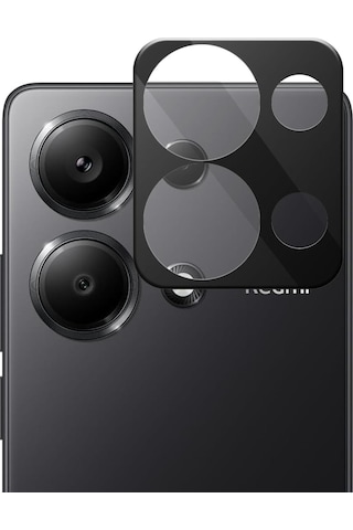 Xiaomi Redmi Note 13 Pro 4g Kamera Lens Koruma Camı V2 Siyah