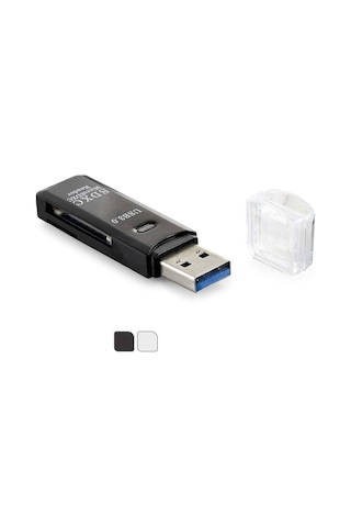 Card Reader Usb3.0 Mıcro Sd Siyah Hdx7030 Evimdeyokyok