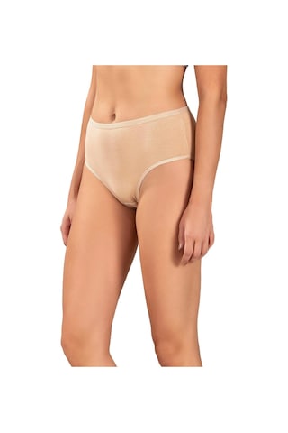 Jiber 6 'lı Kadın Ten Pamuklu Yüksek Bel Külot 652-ten-2xl Çok Renkli