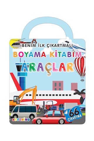 Çantalı Boyama Aktivite Kitabı 4' Lü Set