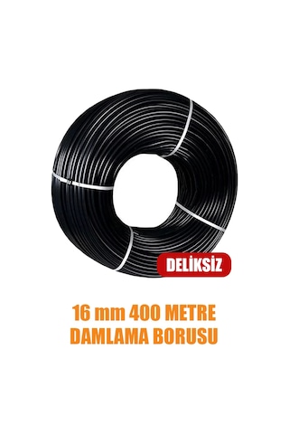 16 Mm Damlama Borusu 400 Metre Deliksiz Damla Sulama Hortumu Sulama Sistemi