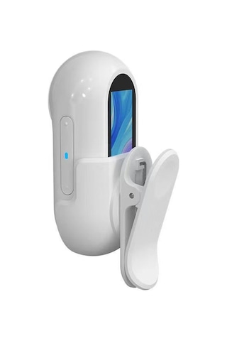 Jeemson A100 Mini Manyetik Parmak Kamerası - Dışarıda Taşınabilir 1080p Full Hd Görüntü Kaydedici Bisiklet Turları İçin Beyaz