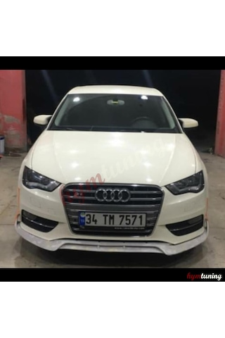 Audi A3 8v Yarasa Ayna Kapağı - Parlak Siyah - Abs Plastik