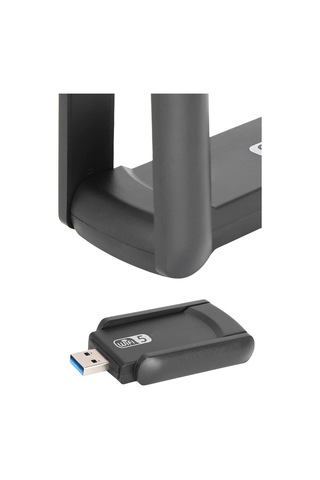 Mbps Wifi Alıcı Kablosuz Wifi Adaptörü Çift Band Çift Antenli - Lisinya