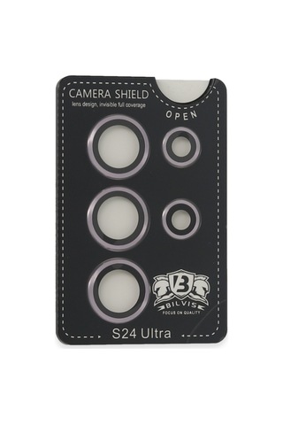 Galaxy Uyumlu S24 Ultra Bilvis Titan Kamera Lens - Derin Mor