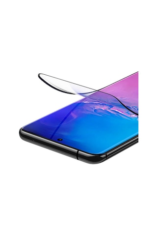 Benks Galaxy S20 Plus Benks X Pro + Curved Glass Ekran Koruyucu ZORE-218341 Şeffaf