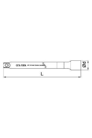 Ceta Form C11-75 3-8'' Uzatma Kolu 150 Mm