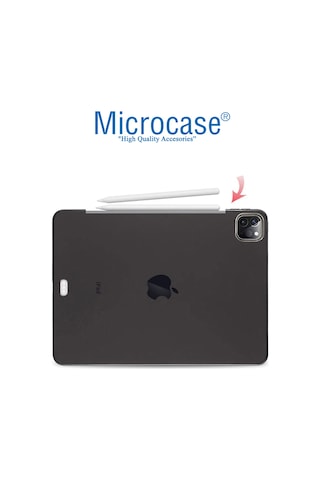 Apple Uyumlu iPad Pro 12.9 2022 M2 Kablosuz Şarj Silikon Kılıf - AL3307