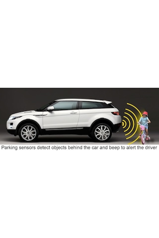 Park Sensörü - Park Sensör - Parking Sensor Ses İkazlı Siyah