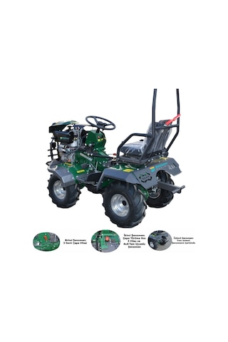 Kaan 26 M 4x4 Dizel Çapa Makinesi