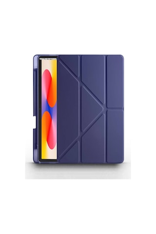 Huawei Matepad Se 11'' İnç 2024 Kılıf Kalem Bölmeli Standlı Kapaklı Uyku Modlu Akıllı Kılıf Kılıf