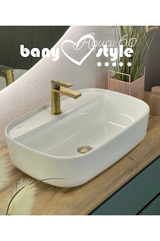 Turkuaz Aqua Lavabo 60x40 Cm A