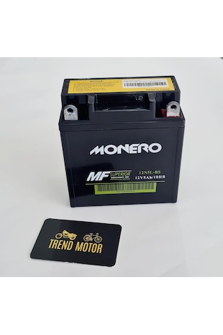 12V 5AH 12N5L-BS Cub Modeller YBR Mondial KH Motosiklet Akü
