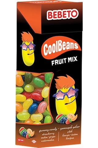 Bebeto Cool Beans Fruit 12 x 30 G