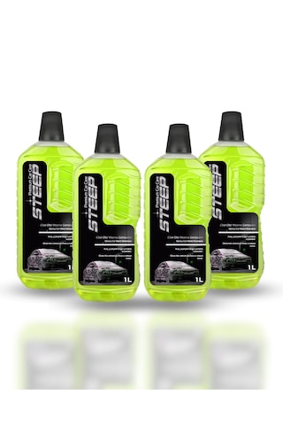 Steep Ultimate Cilalı Oto Şampuan Ph Nötr 1 Lt 4 Adet
