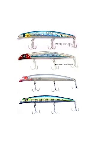 Kabura Katto 140Mm 18.5G Floating Dalar: 0.8-1.0M Sahte Balık
