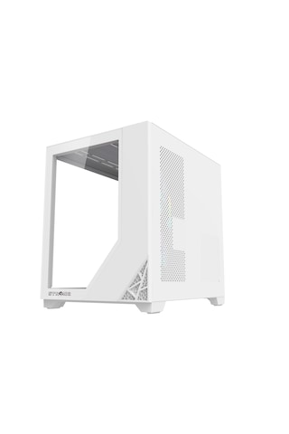 Strong Shadow Beyaz 3x 120mm ARGB mATX Akvaryum Gaming Bilgisayar Kasası (Powersız)