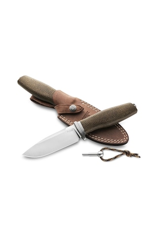 Lionsteel Acha Green Burlap Mikarta Bıçak Yeşil