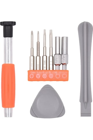 Cbtx Taessv Nintendo Switch İçin Oyun Konsolu Sökme Tornavida Seti, Özellikler: Turuncu 9 Pcs