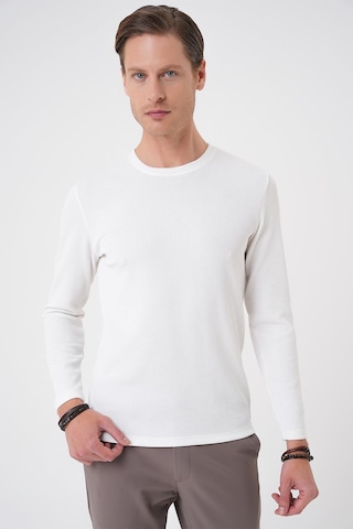 Efor Ts 887 Slim Fit Beyaz T-shirt Beyaz