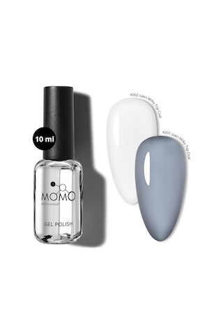 Momo Professional Undefined Kalıcı Oje İçin Milky Top Coat 10 Ml