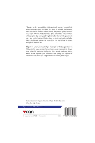 Yaman Adam - Miguel De Unamuno - Can Yayınları