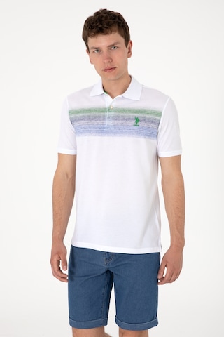 U.S. Polo Assn. Erkek Regular Fit Polo Yaka Mavi Tişört 50300365-VR036