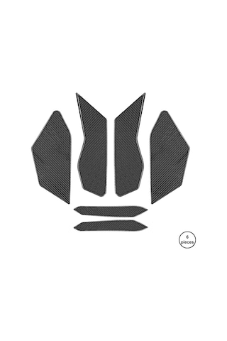 Bmw Gs1300 2025 İle Uyumlu Kaydırmaz 6d Karbon 6 Parça Tank Pad Seti Gc65 KARBON