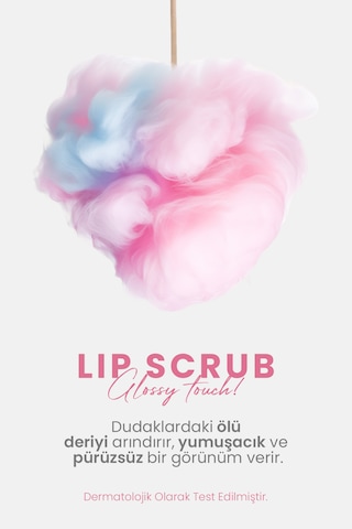 Glossy Touch Dudak Peelingi Cotton Candy