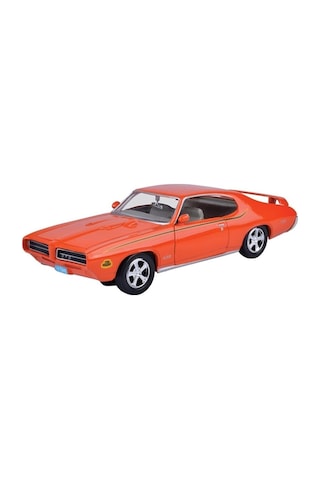 1 24 1969 Pontıac Gto Judge Klasik Model Araba Turuncu Pontiac