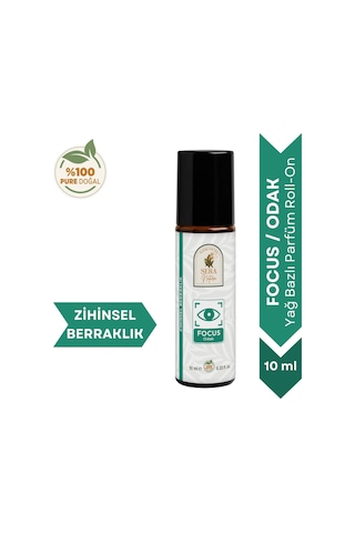 Focus Odak Yağ Bazlı Parfüm Roll-on 10 Ml Çiçek - Odunsu